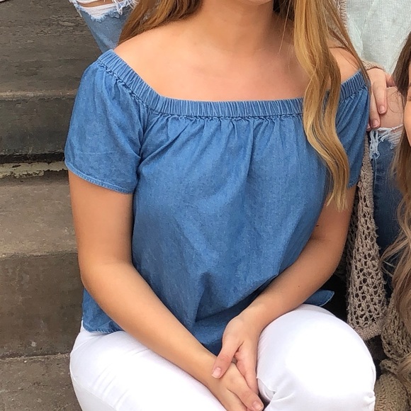 Blue/Denim Top - Picture 1 of 3